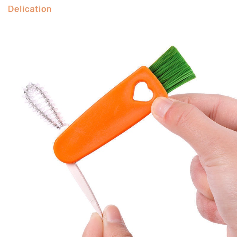 [Delication] Cọ Vệ Sinh Cốc / Núm Vú Giả / Núm Vú Giả Ba Trong Một Đa Năng Sáng Tạo