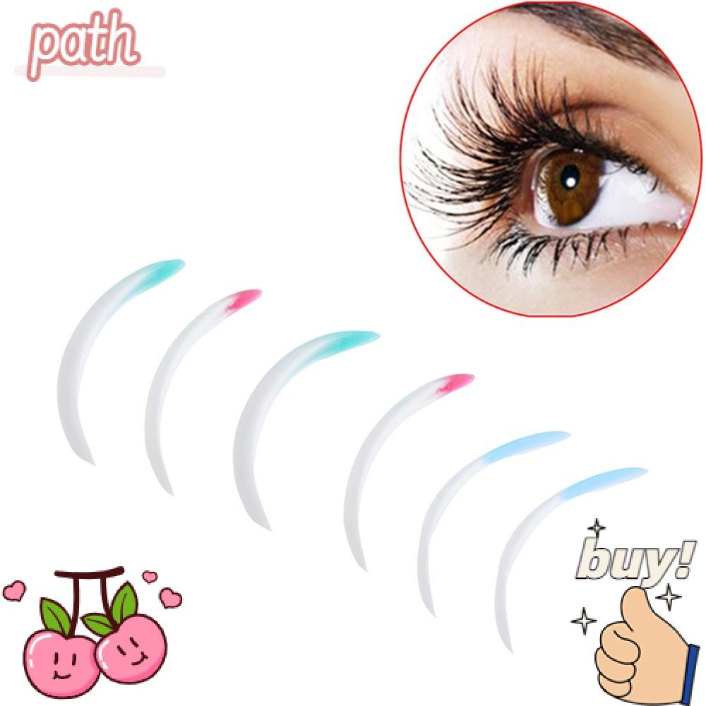 PATH Set 5 Dụng Cụ Uốn Cong Lông Mi 3d Bằng Silica Gel Màu Đen