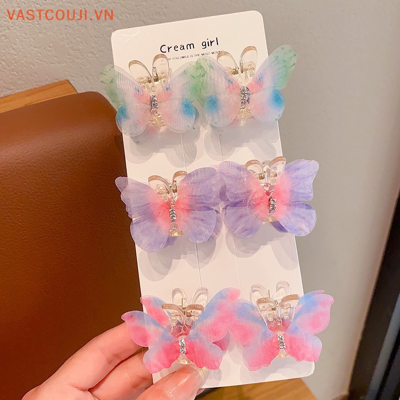 Kẹp Tóc Hình Bướm Xinh Xắn Cho Bé Gái