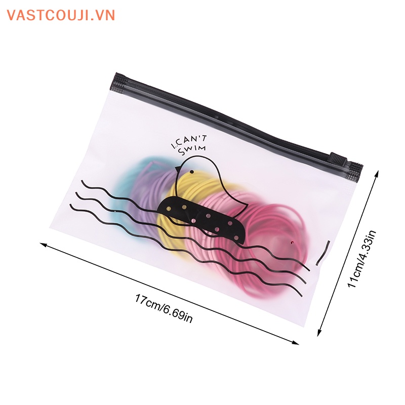 Túi 100 Dây Thun Buộc Tóc Co Giãn Dành Cho Nữ