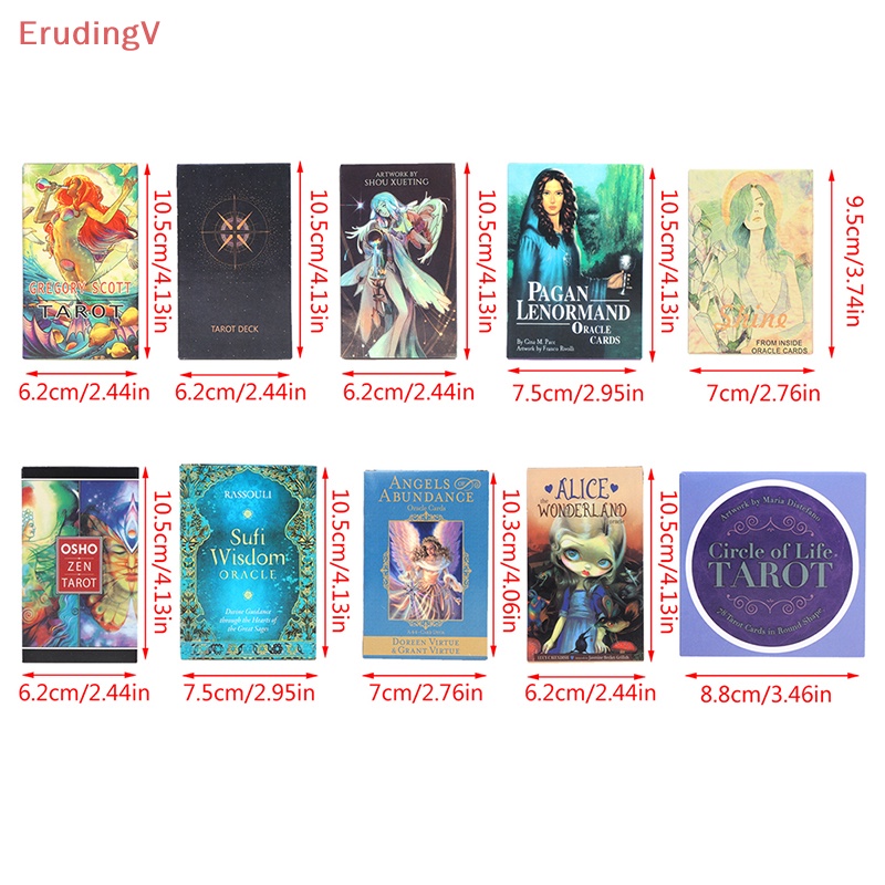 Bộ Bài Tarot PDF Guiddance Giải Trí Phong Cách Mới [Mới]