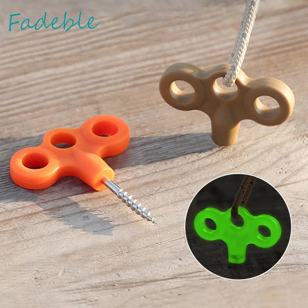 Set 5 Chốt Khóa Dây Lều Cắm Trại Tiện Lợi