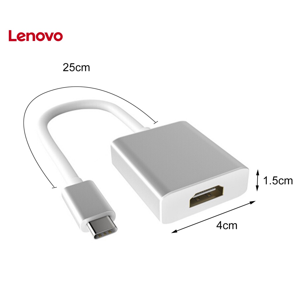 Bộ Chuyển Đổi Video Hoa Hướng Dương Tốc Độ Cao Không Cần Tiếp Xúc Rộng 4K Phích Cắm Type-C Sang HDMI