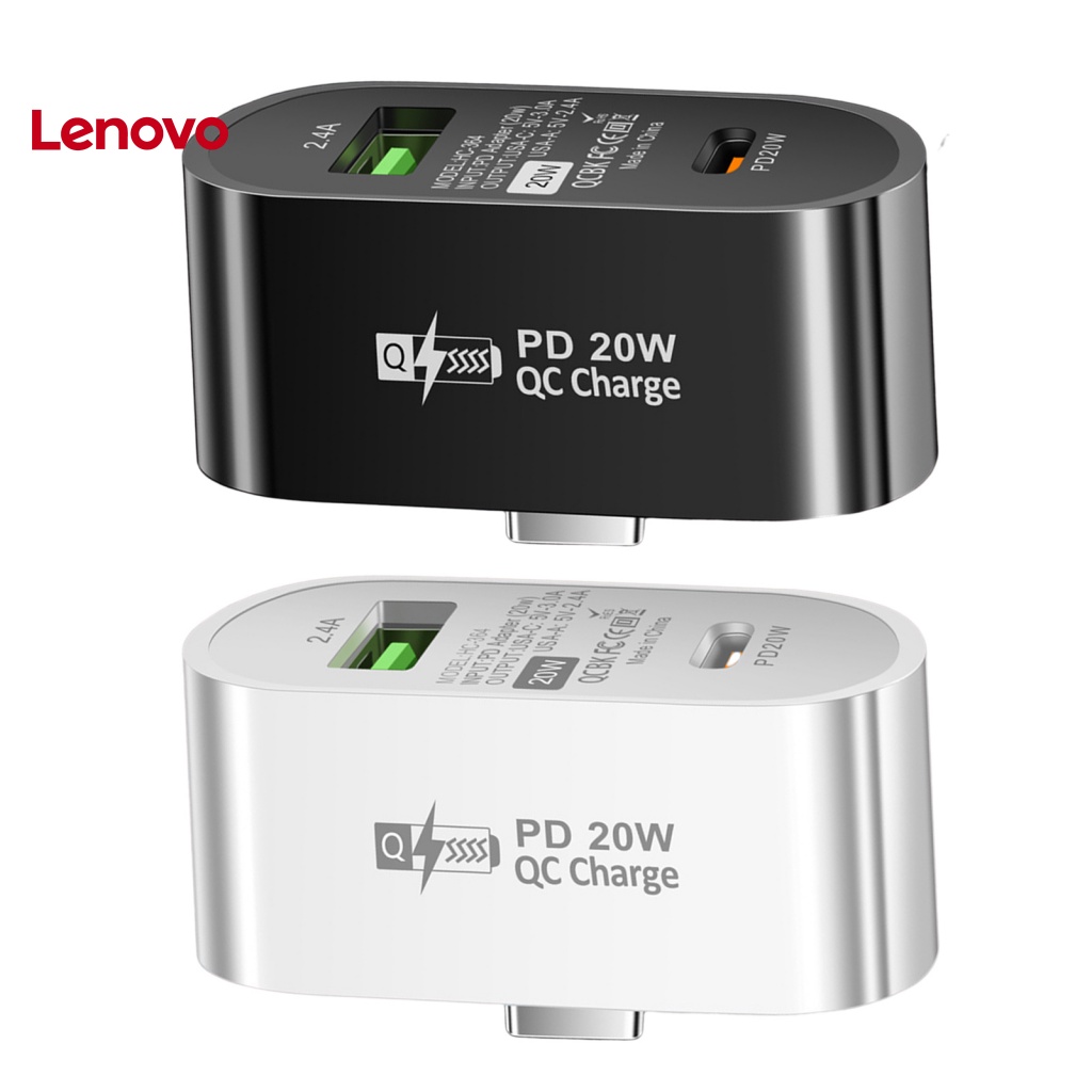 Bộ Chia 2 Cổng Sạc Nhanh PD 20W 5V 3A Type-C Hình Oval Đa Năng Tiện Dụng