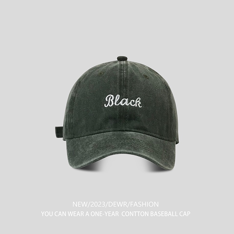 Mũ Lưỡi Trai Thêu Chữ Đơn Giản Thời Trang Hàn Quốc