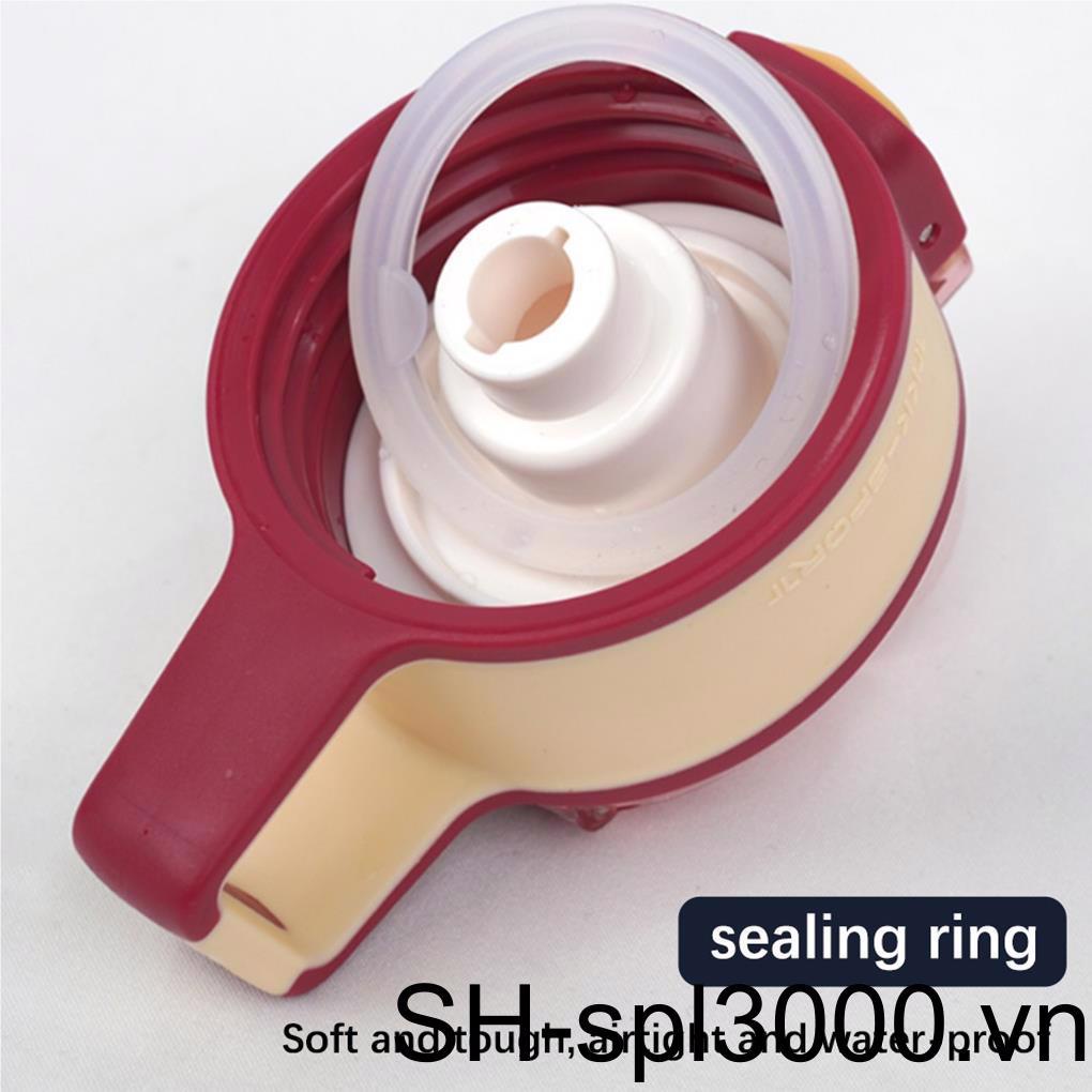 Bình Nước 450ml Chống Rò Rỉ Họa Tiết Giáng Sinh Dễ Thương