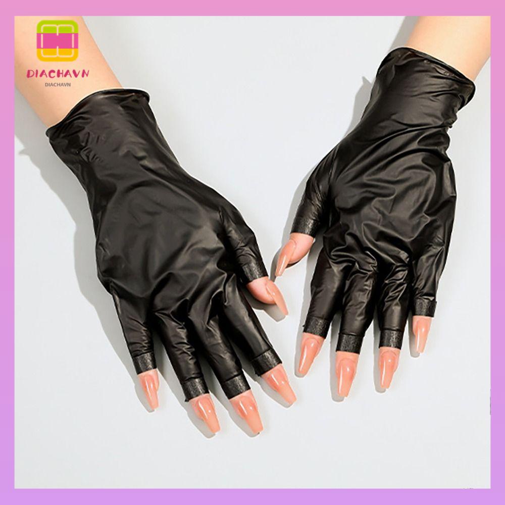 DIACHAVN Set 5 Đôi Găng Tay Sấy Khô Móng Chống Bức Xạ One Time