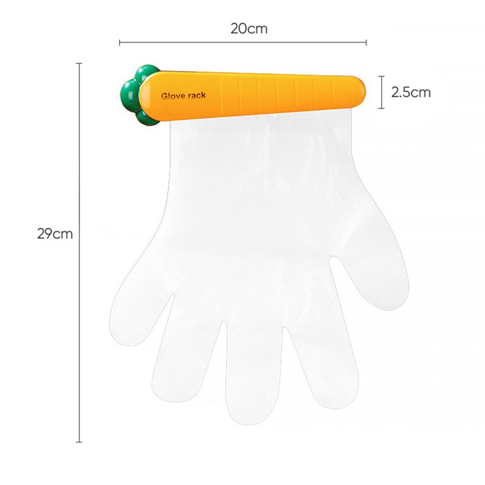 Móc Treo Găng Tay Hít Nam Châm Tự Dính Dùng Một Lần Cho Nhà Bếp