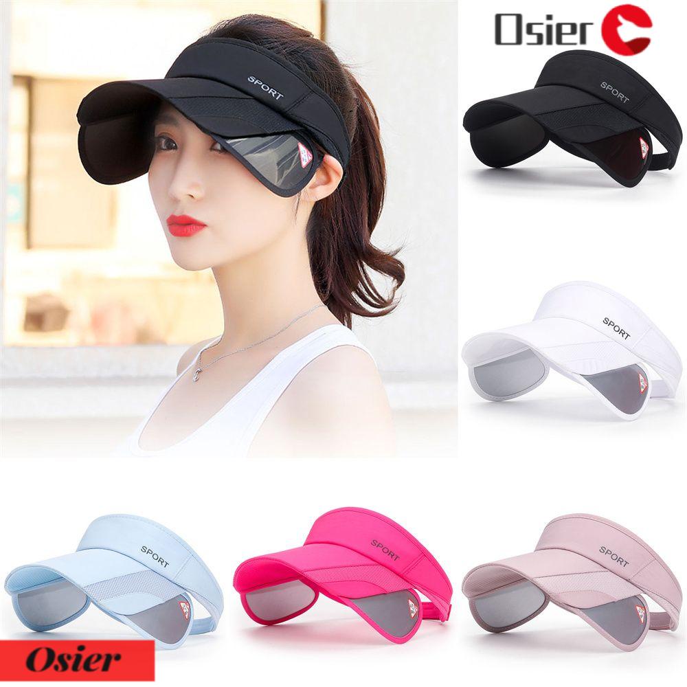 OSIER1 Mũ Lưỡi Trai Hở Chóp Chống Tia UV Thời Trang Đi Biển / Tennis Unisex
