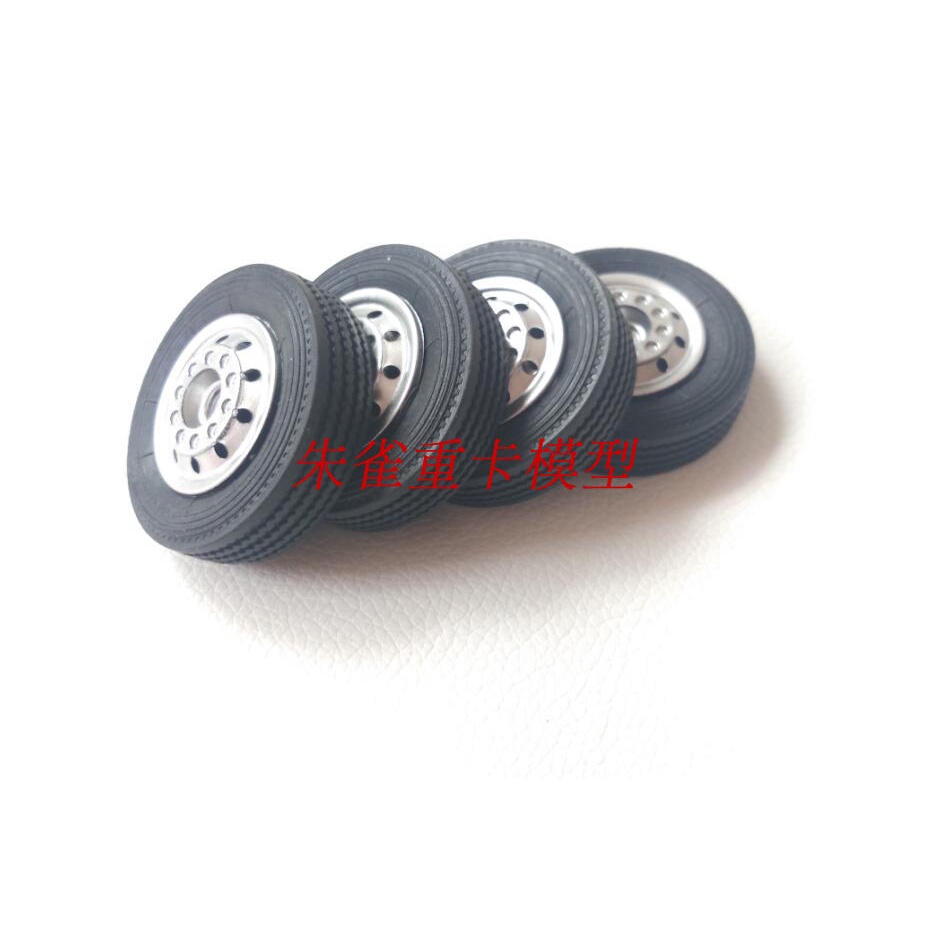 Bánh Xe Cao Su Đường Kính 1.77inch Tỉ Lệ 1: 24 Cho Xe Đồ Chơi