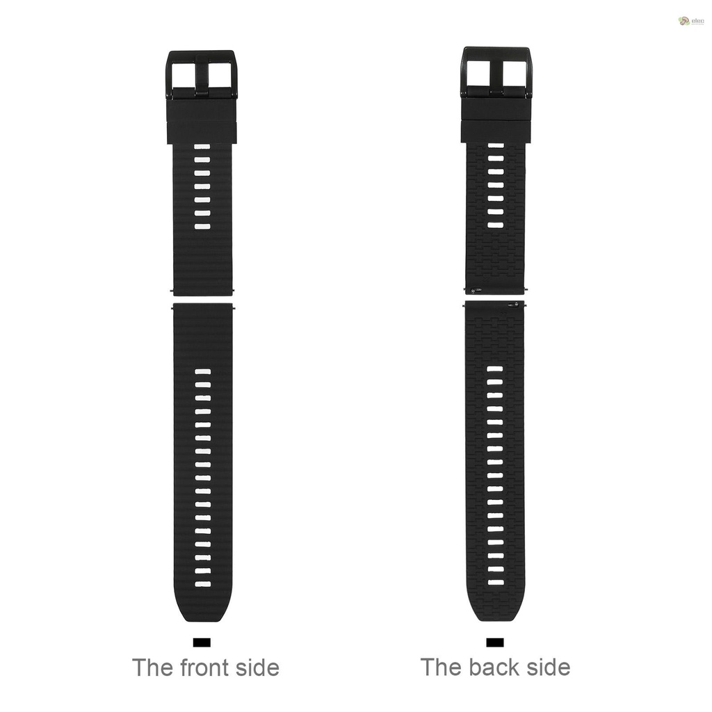 Dây Đeo Silicone Mềm 22mm Có Khóa Thoáng Khí 22mm Cho Đồng Hồ Thông Minh / Truyền Thống