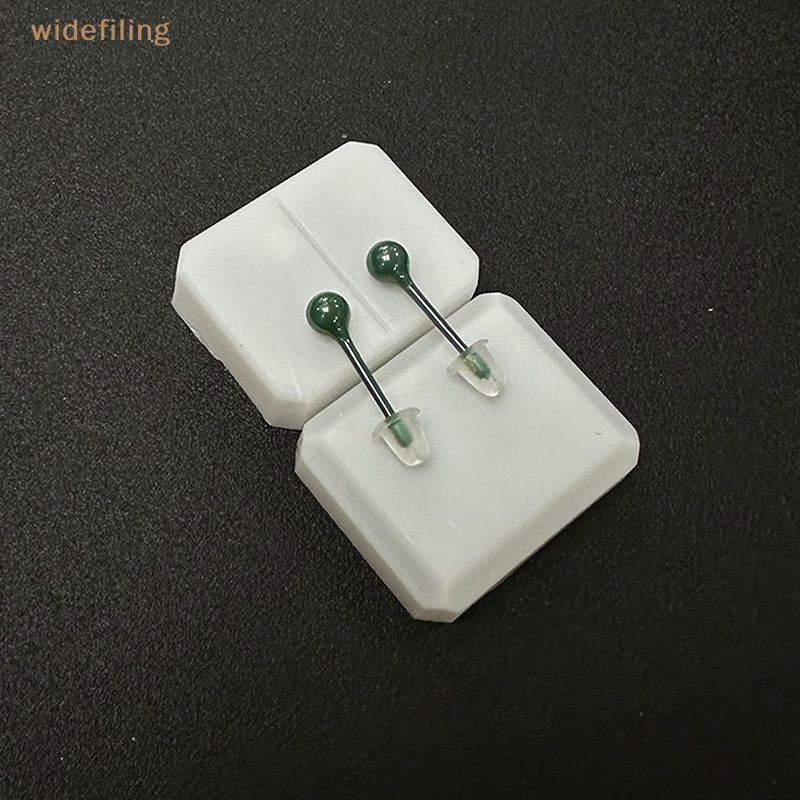 1 Đôi Bông Tai Gốm Sứ Nhiều Màu Sắc Sinh Học 4mm