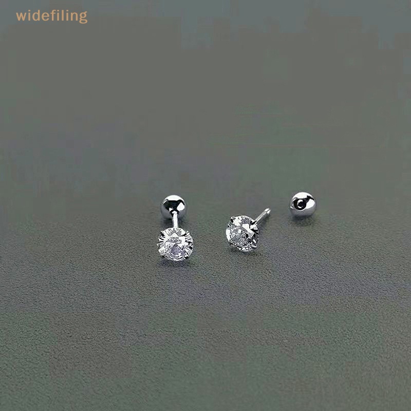 1 Đôi Khuyên Tai Đính Đá Zircon Thời Trang Dành Cho Nữ