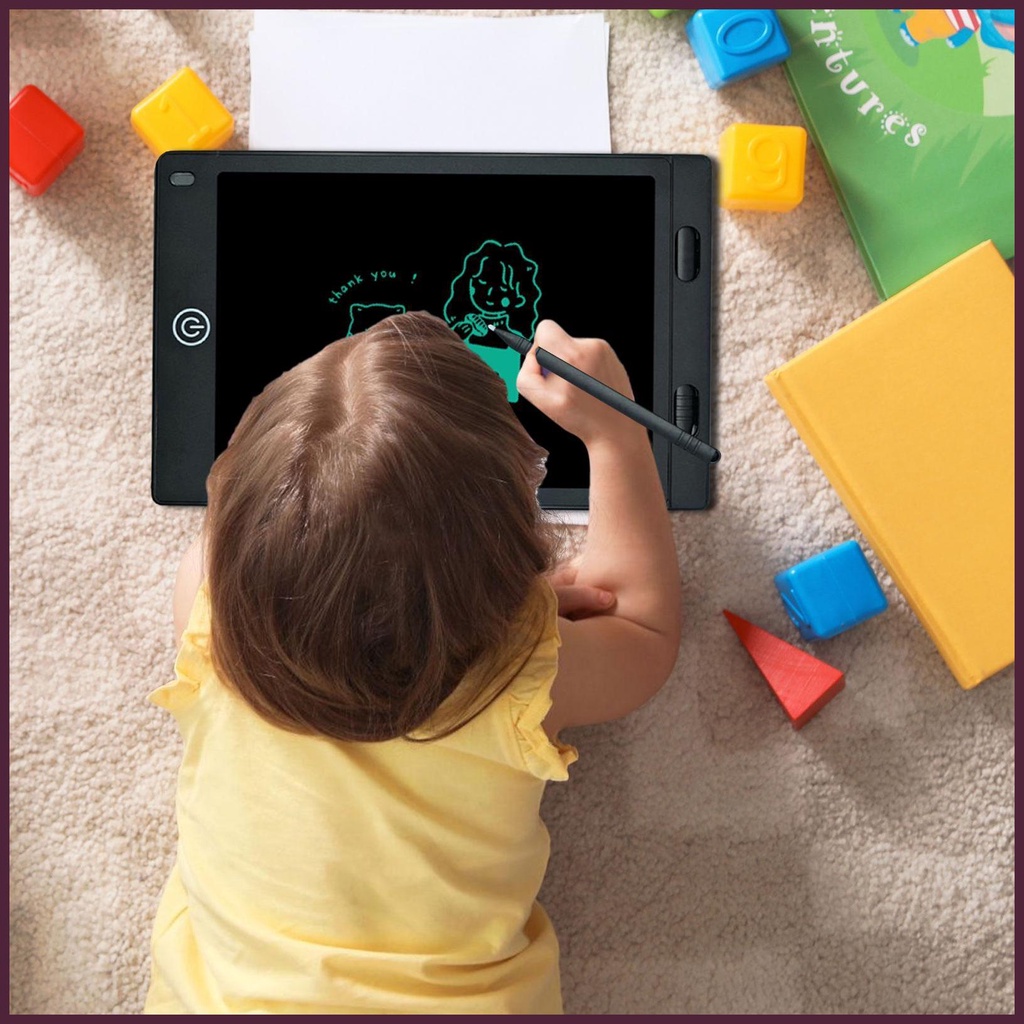 Bảng Viết Màn Hình LCD Màu Sắc Trọng Lượng Nhẹ Và Di Động Cho Trẻ Em