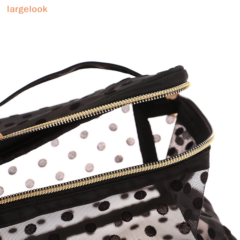 Túi Đựng Mỹ Phẩm Trong Suốt Cỡ Lớn Tiện Dụng Mang Đi Du Lịch Cho Nữ