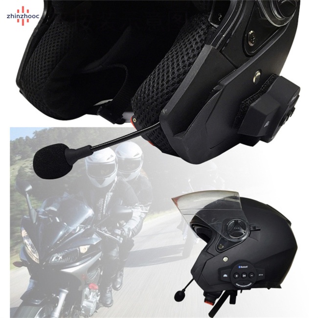 Tai Nghe Chụp Tai vip BT10 Gắn Mũ Bảo Hiểm Xe Máy Có Thể Điều Chỉnh Âm Lượng Dễ Lắp Đặt