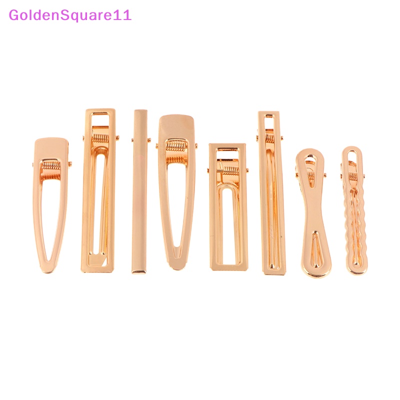 Set 3 Kẹp Tóc Kim Loại Phong Cách Hàn Quốc Cho Nữ