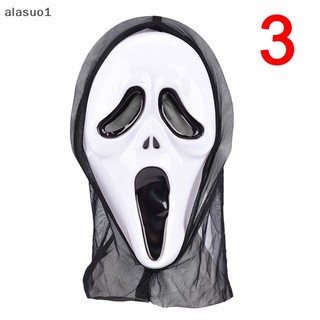 Mặt Nạ Hóa Trang Halloween Hình Ma Kem Đáng Sợ