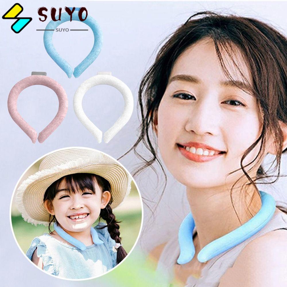 SUYO Vòng Quấn Cổ Làm Mát Có Thể Tái Sử Dụng Phù Hợp Cho Mùa