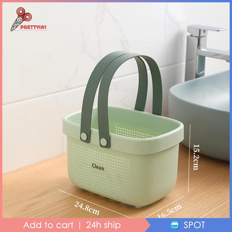 Giỏ Đựng Đồ Dùng Nhà Tắm / Garage Siêu Bền Thiết Kế Đục Lỗ Tiện Dụng
