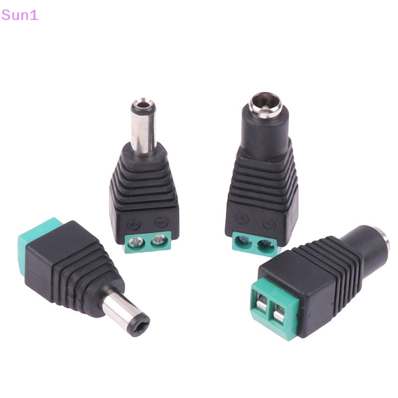 Set 10 Đầu Nối Nguồn Điện 12V DC 2.1mm x 5.5mm Cho CCTV Camera