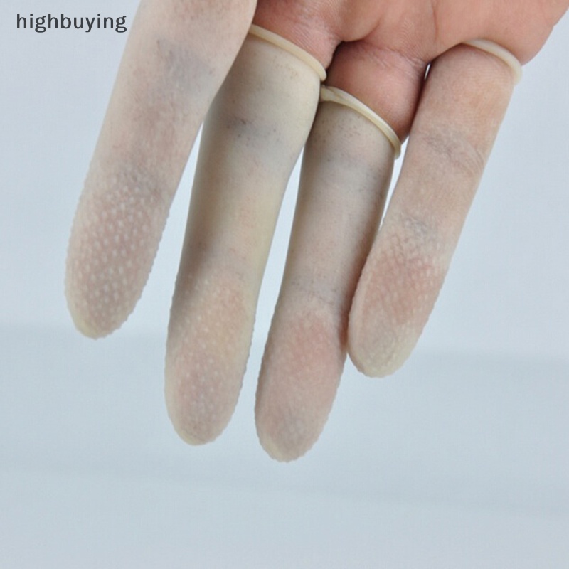 Bộ 100 Bọc Ngón Tay Bằng Cao Su Mới