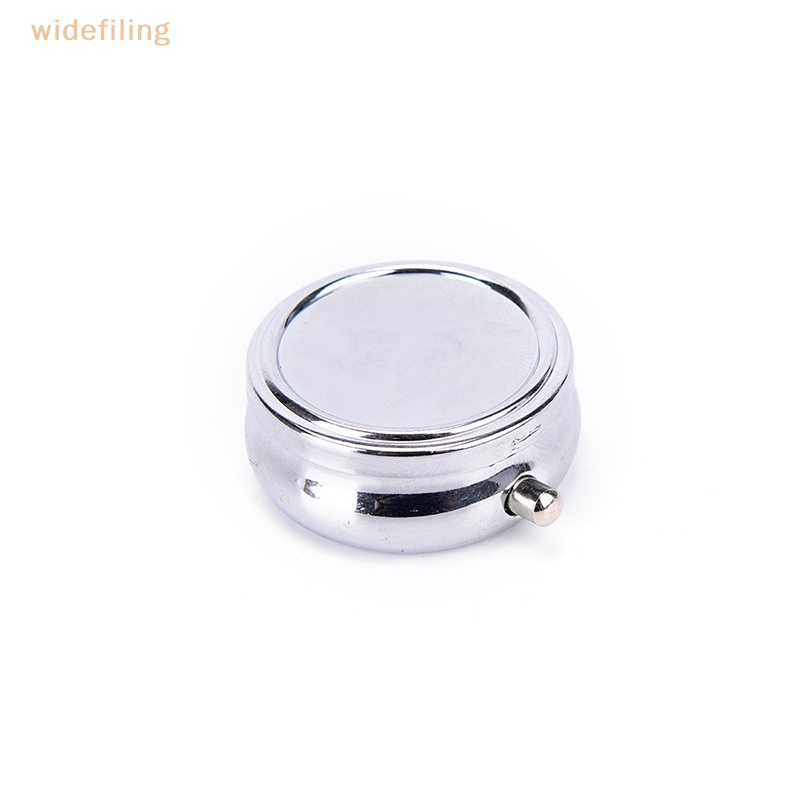 Hộp Đựng Thuốc / Trang Sức Bằng Kim Loại Tiện Dụng Khi Đi Du Lịch