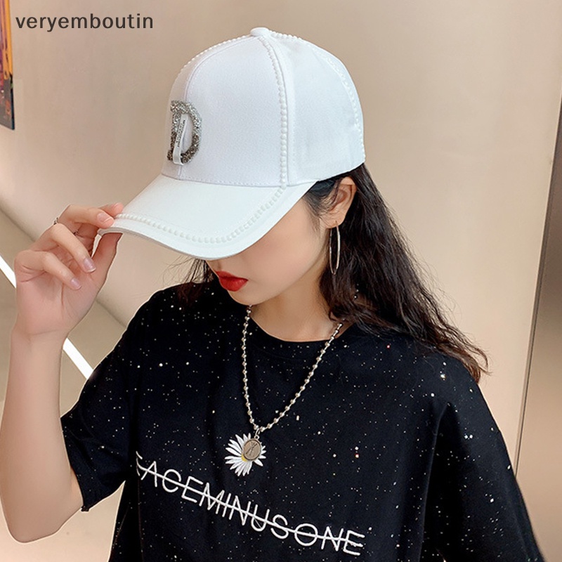 Nón Lưỡi Trai Đính Đá Phong Cách Hiphop Thời Trang Cho Nữ