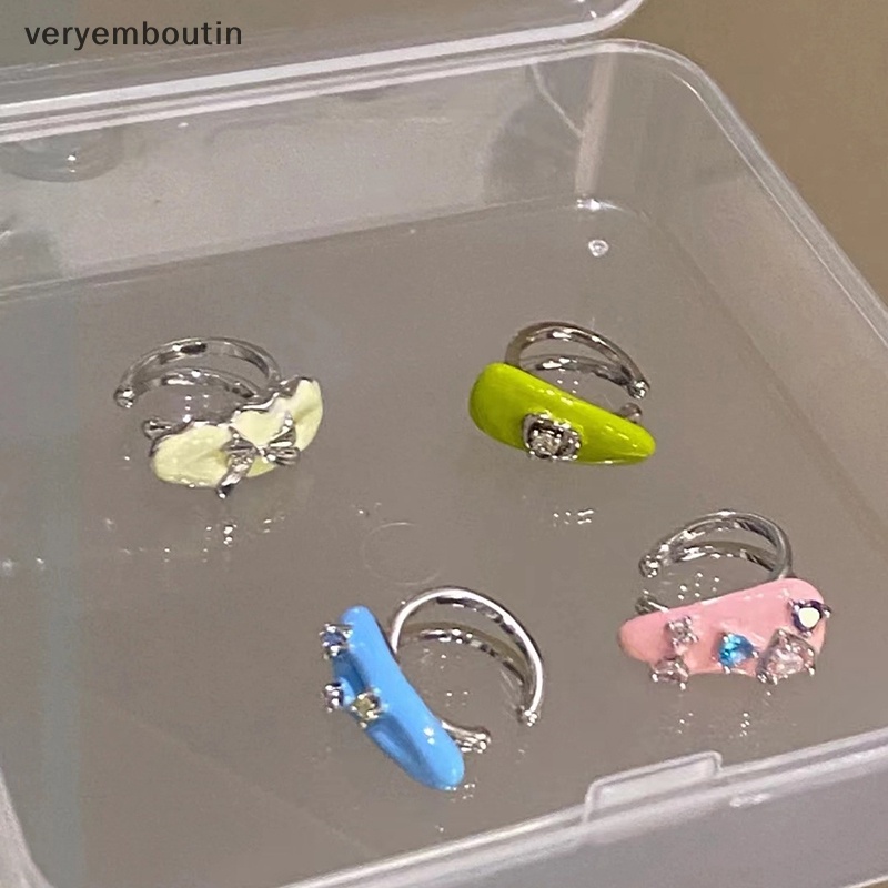 1 Khuyên Tai Dạng Kẹp Vành Tai Thời Trang Mới Phổ Biến Cho Nữ