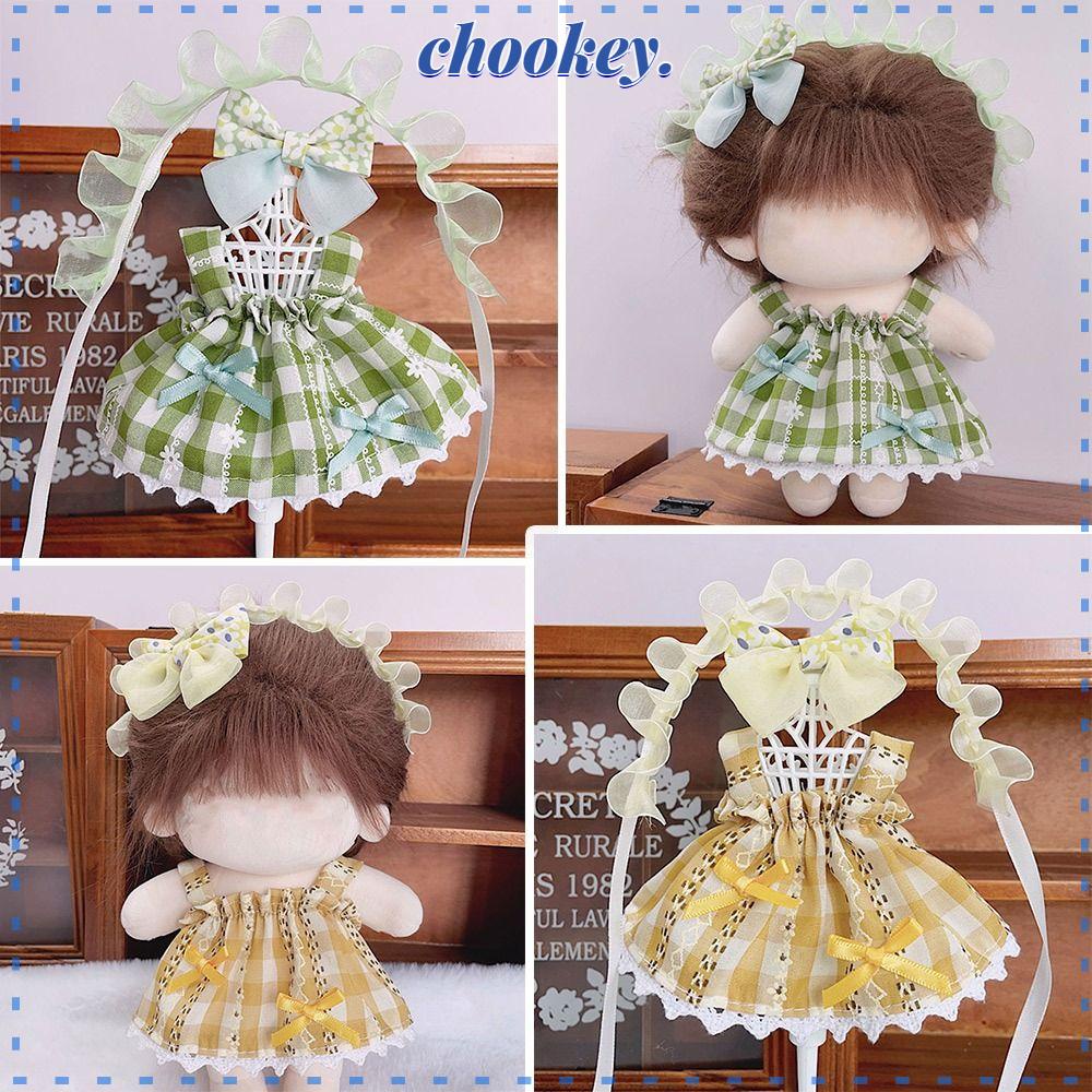 CHOOKEY Phụ Kiện Quần Áo Búp Bê Thủ Công Xinh Xắn