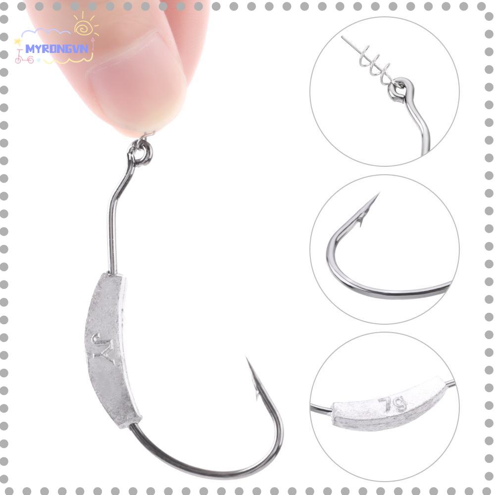 MYRONGVN Móc Câu Cá Sắc Bén Bằng Chì