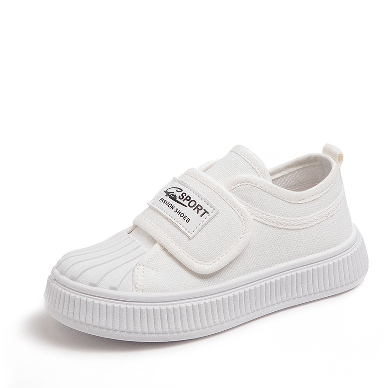 Giày Thể Thao Vải Canvas Đế Mềm Thoáng Khí Thời Trang 2023 Cho Bé