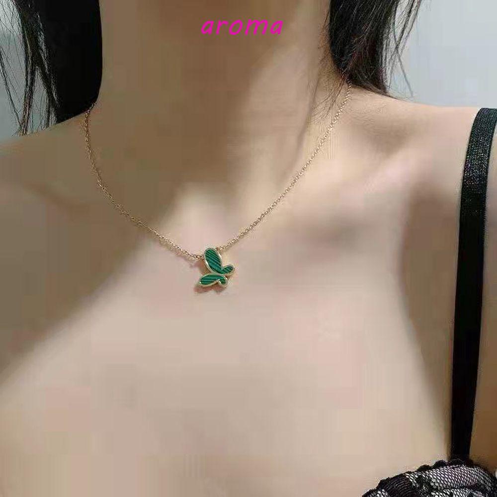 AROMA Bộ Trang Sức Bằng Thép Không Gỉ Thời Trang Cho Nữ