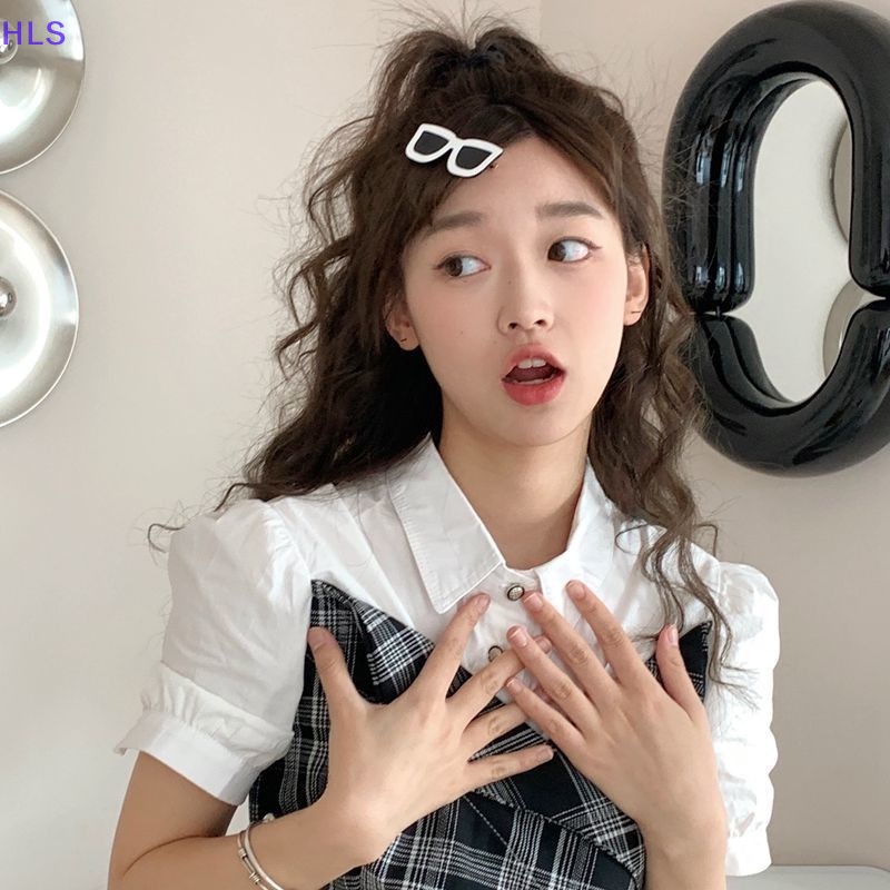 Kẹp Tóc Hình Kính Mát Thời Trang Hàn Quốc Ngọt Ngào Cho Nữ