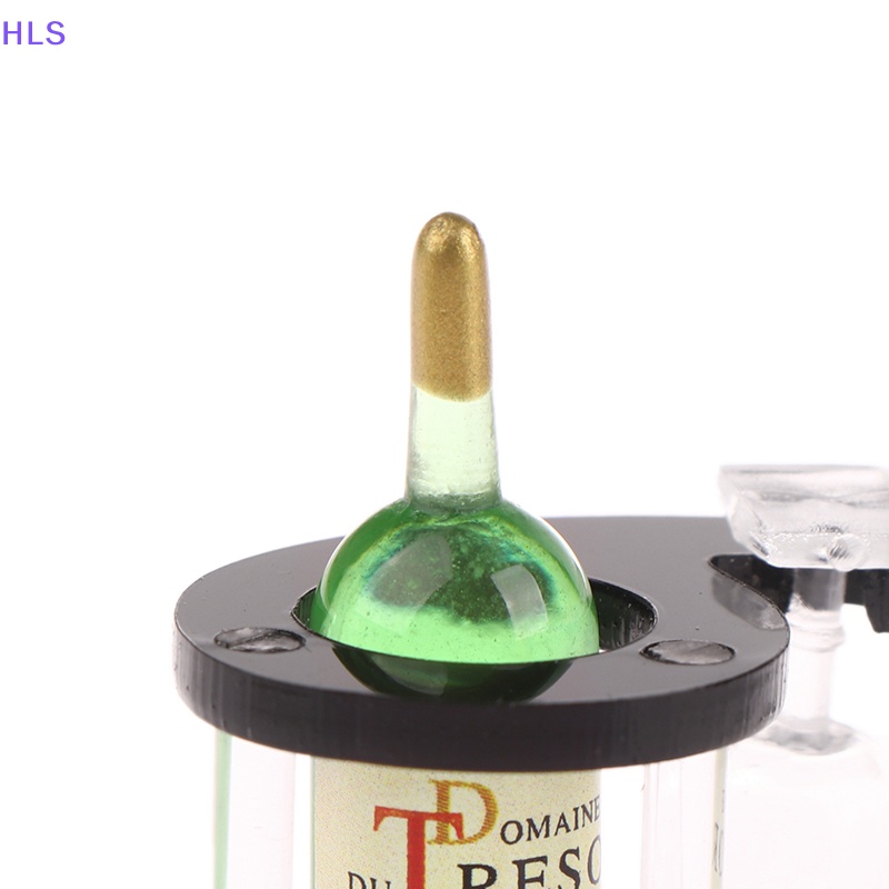 Đồ trang trí Giá Đỡ Chai Rượu Vang Dùng Trang Trí Nhà Búp Bê DIY 1: 12