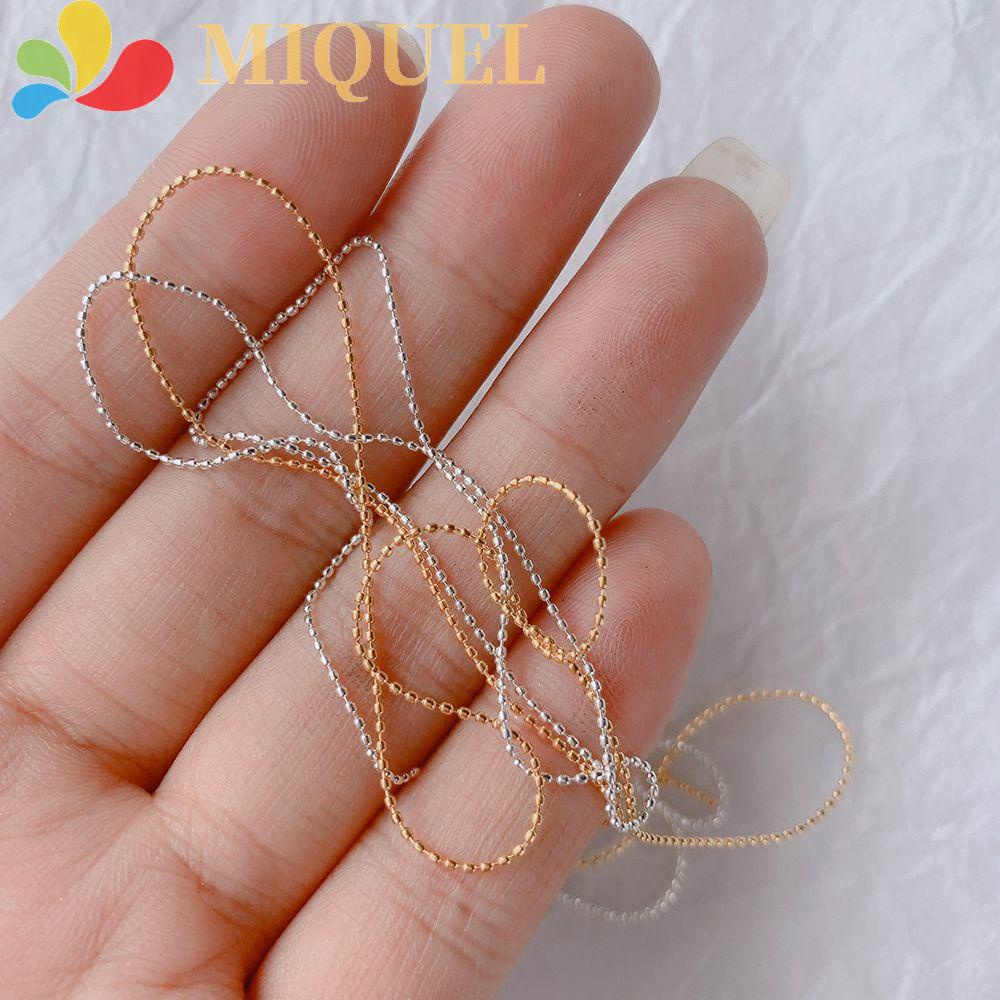 MIQUEL Phụ Kiện Trang Trí Móng Tay 3D Thời Trang Hàn Quốc 40CM