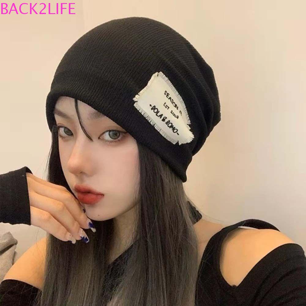 BACK2LIFE Mũ Beanie Màu Sắc Đơn Giản Cho Nam