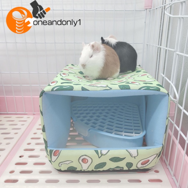 [COD] Giường Ngủ Cotton Ẩn Dưới Đáy Không Đáy Cho Thỏ / Nhím / Heo Guinea