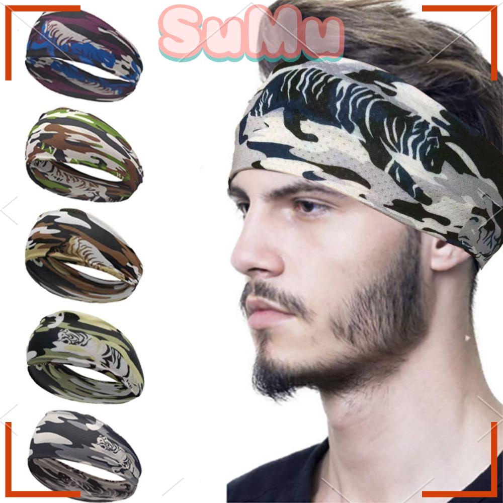 SUMU Băng Đô Turban Co Giãn Thoáng Khí Thấm Hút Mồ Hôi Dành Cho Tập Thể Thao