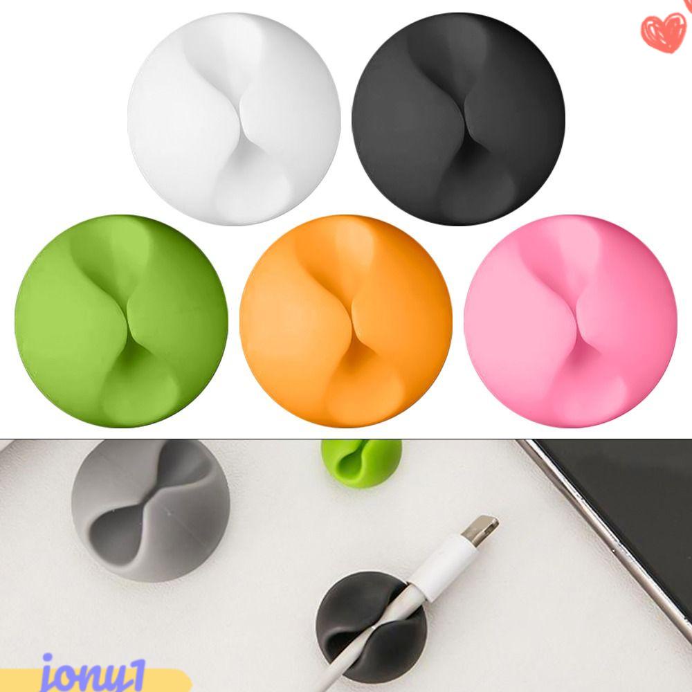 JONYE Set 8 Giá Đỡ Dây Cáp Sạc Tự Dính Tiện Lợi