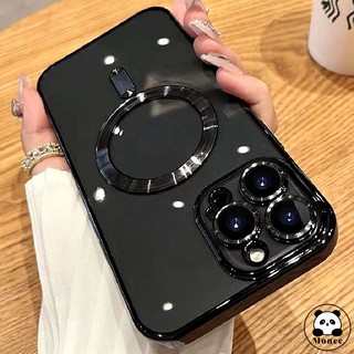 Monee ốp iphone 11 ốp lưng tương thích cho iphone Ốp Điện Thoại Mềm Trong Suốt Chống Sốc Từ Tính ốp cho iPhone 16 15 14 13 12 11 Pro Max 13 Pro 14 Plus