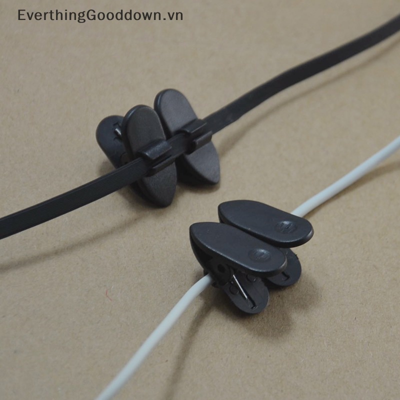 Everthinggooddown Set 10 Kẹp Tai Nghe 4mm Chất Lượng Cao