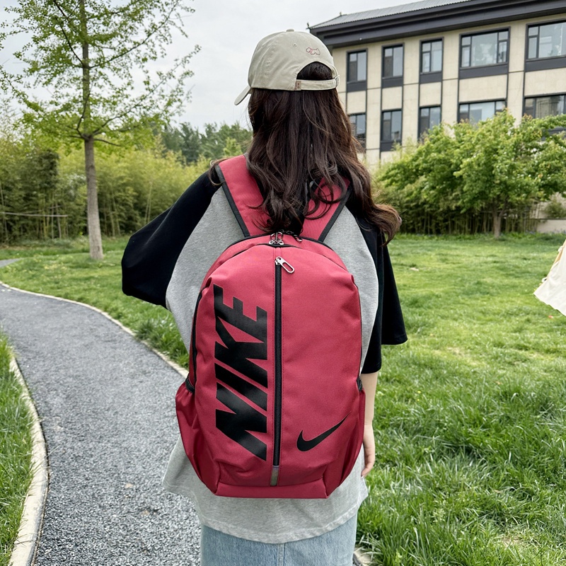 Balo Thể Thao Nike 100% Chính Hãng Nhiều Ngăn Đựng Laptop Bằng Vải Oxford Bền Bỉ Dành Cho Nam