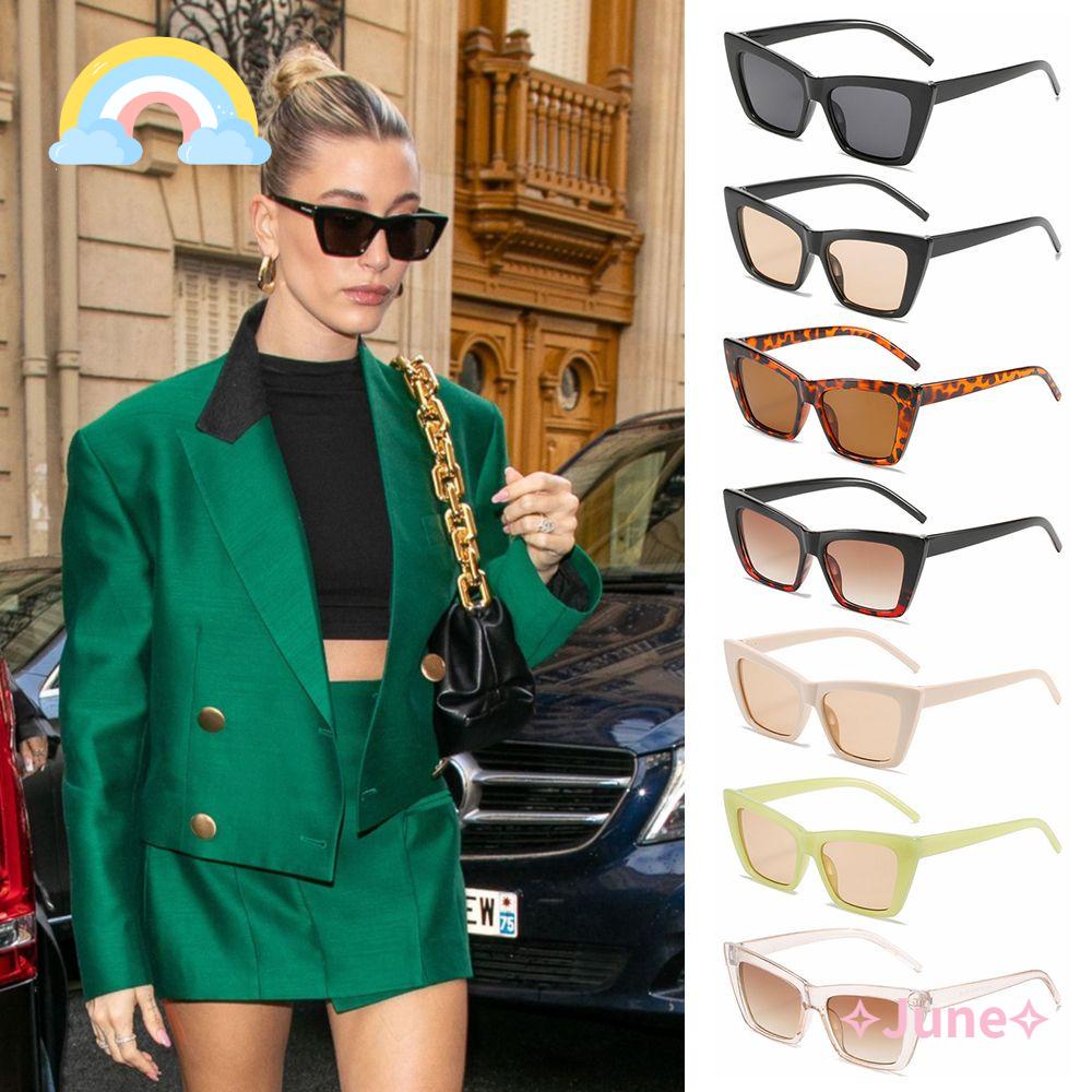 JUNE Kính Mát Gọng Vuông Chống Tia UV400 Thời Trang