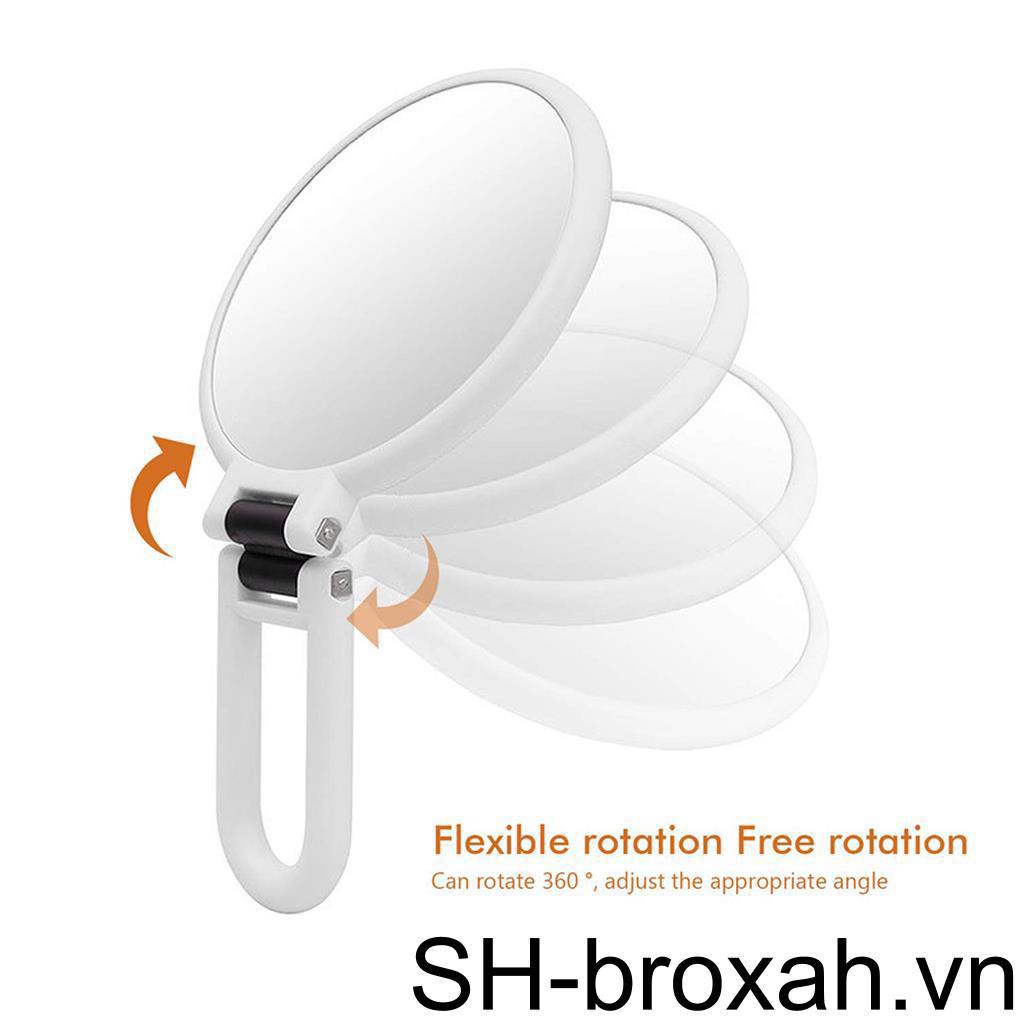 Gương Trang Điểm Cầm Tay Gấp Gọn Tiện Lợi Du Lịch