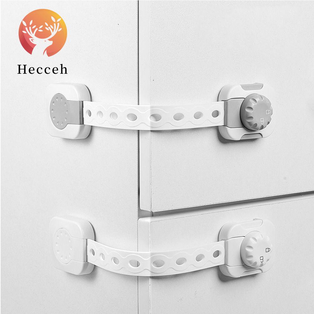 HECCEH Khóa Cửa Tủ Lạnh Bằng Nhựa Cố Định An Toàn Cho Bé