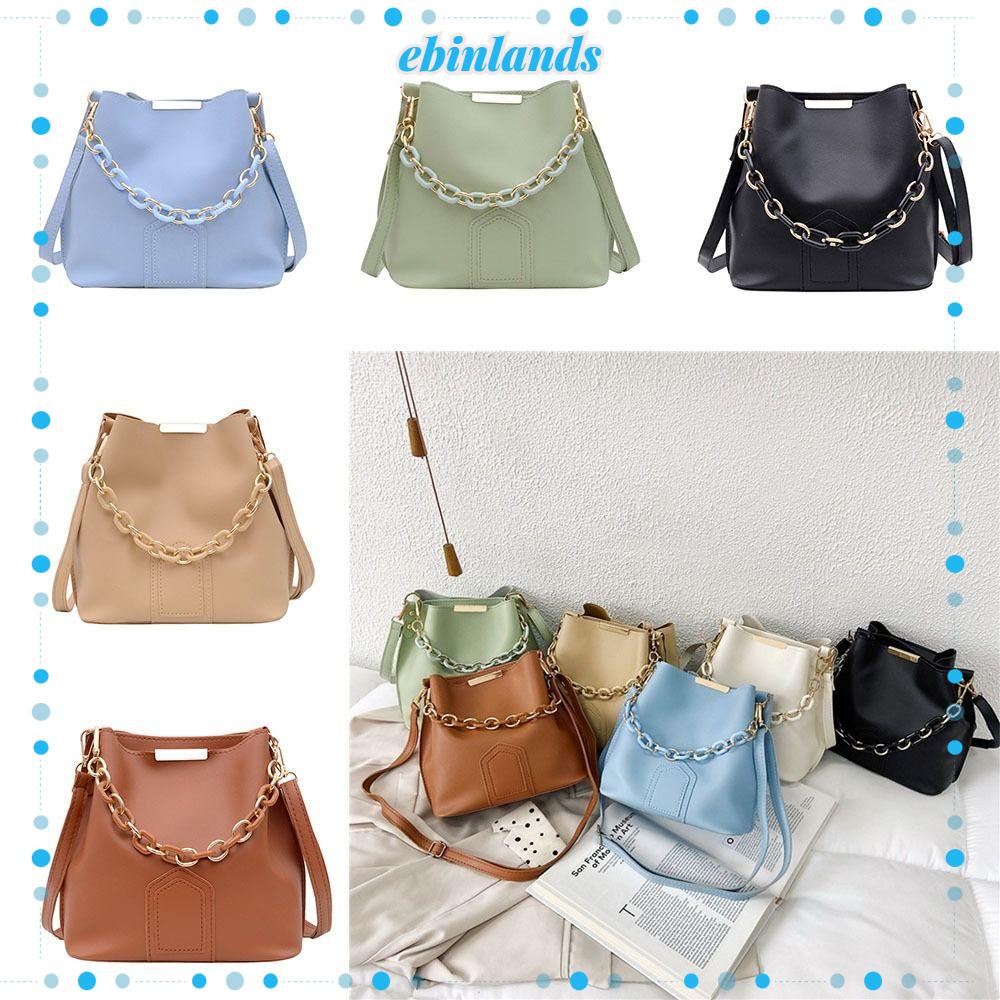 EBINLANDS Túi Xách Đeo Vai Mềm Mại Thời Trang Cho Nữ