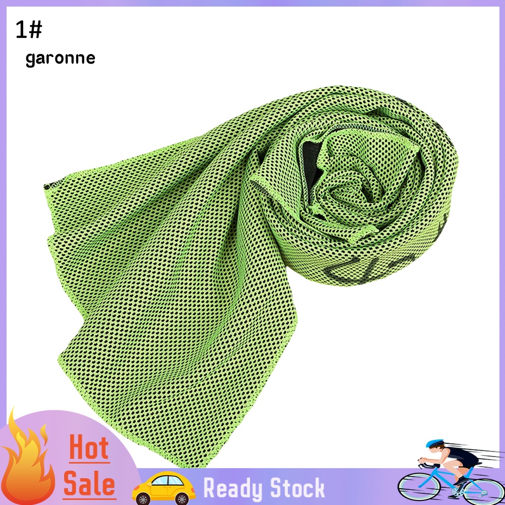 Khăn Lưới Màu Trơn Làm Mát Mùa Hè Đa Ứng Dụng