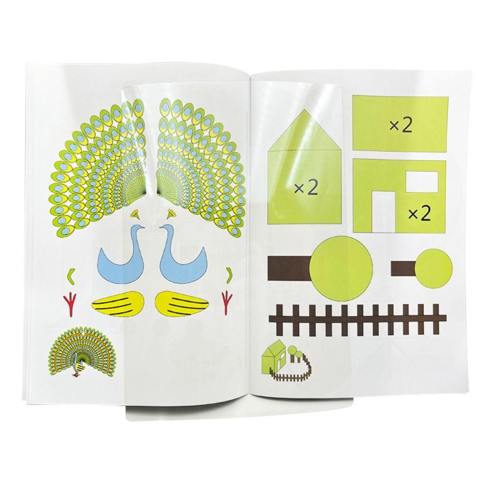 ANEMONE Set 22 / 40 Mẫu Bút Vẽ 3D Bằng Giấy Dày Dặn Có Thể Tái Sử Dụng Cho Trẻ Em