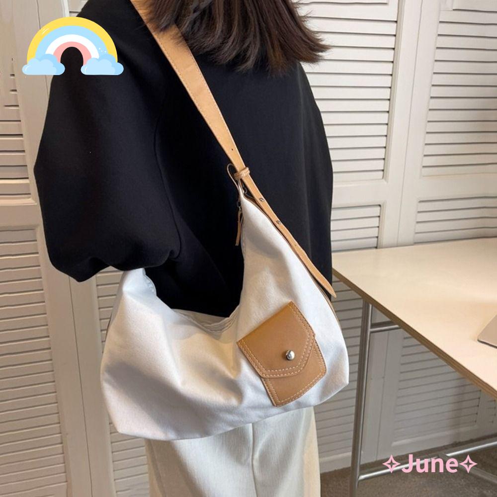 JUNE Túi Đeo Chéo Thời Trang Hàn Cho Nữ